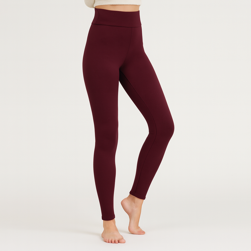 Veronica | Warme Fleece-Leggings mit hoher Taille