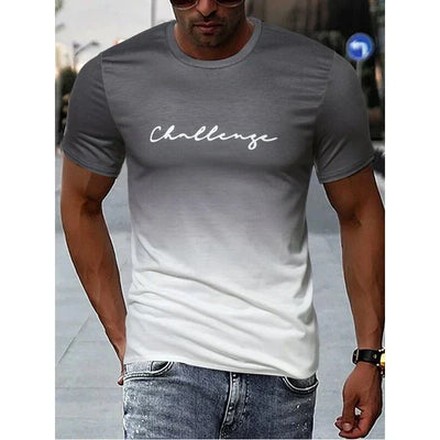 Olympia - vintage-herren-t-shirt mit farbverlauf