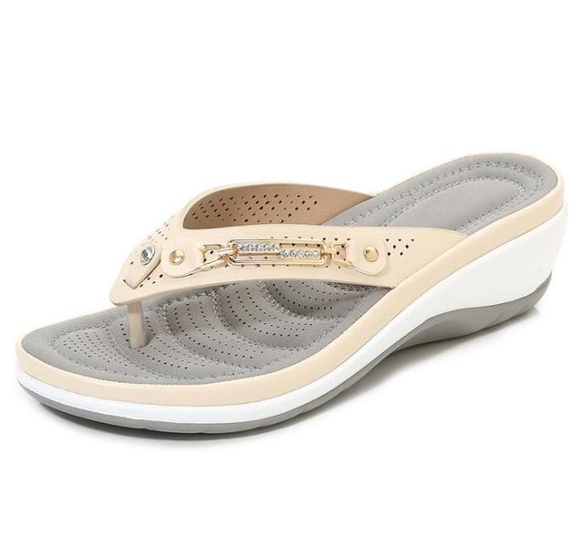 Amanda Clip Toe Sandalen | Moderne Sommer-Strand-Flip-Flops für den Sommer