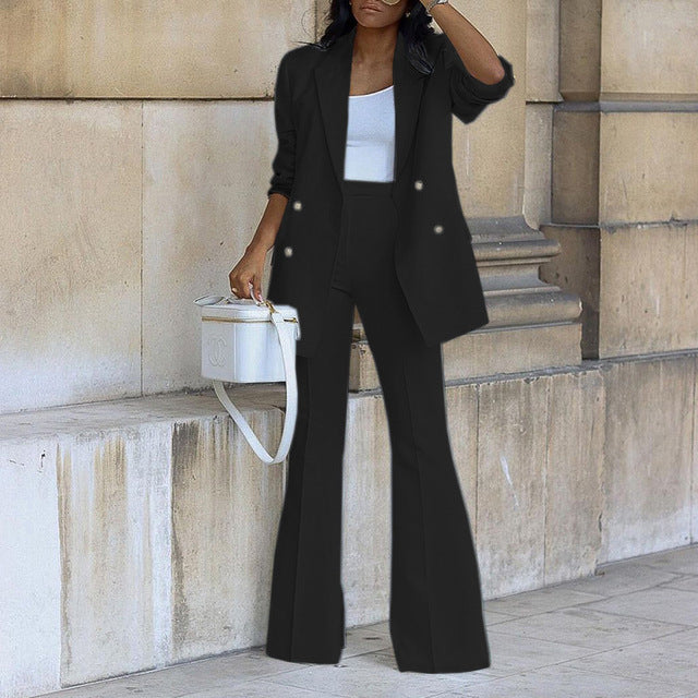 Schickes Blazer-Hosen-Set für Frauen