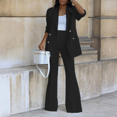 Schickes Blazer-Hosen-Set für Frauen