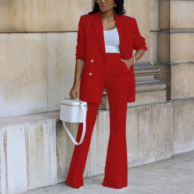 Schickes Blazer-Hosen-Set für Frauen