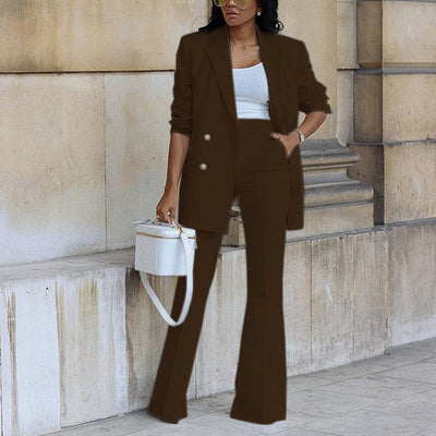 Schickes Blazer-Hosen-Set für Frauen