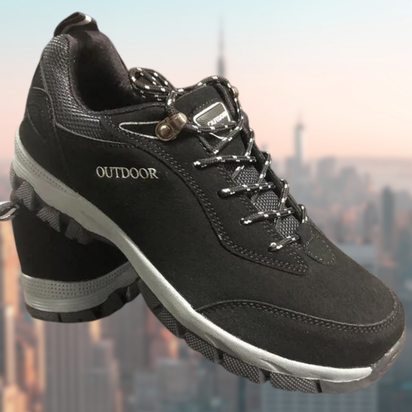 Wanderschuhe | Anti-Rutsch | Schnürschuhe | Orthopädische Schuhe | Herrenschuhe