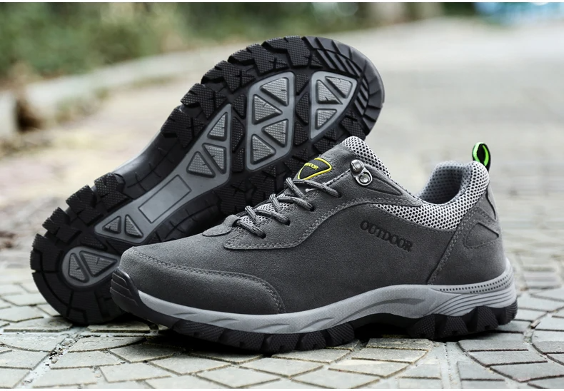 Wanderschuhe - Orthopädische Outdoor-Wanderschuhe für Männer zum Hineinschlüpfen