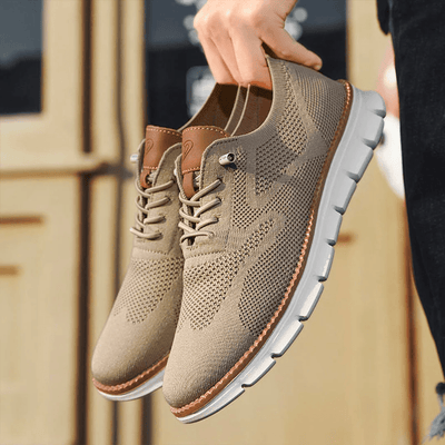 Wanderschuhe | Slip-On | Ergonomisch | Mesh-Sneaker | Herrenschuhe