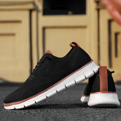 Wanderschuhe | Slip-On | Ergonomisch | Mesh-Sneaker | Herrenschuhe