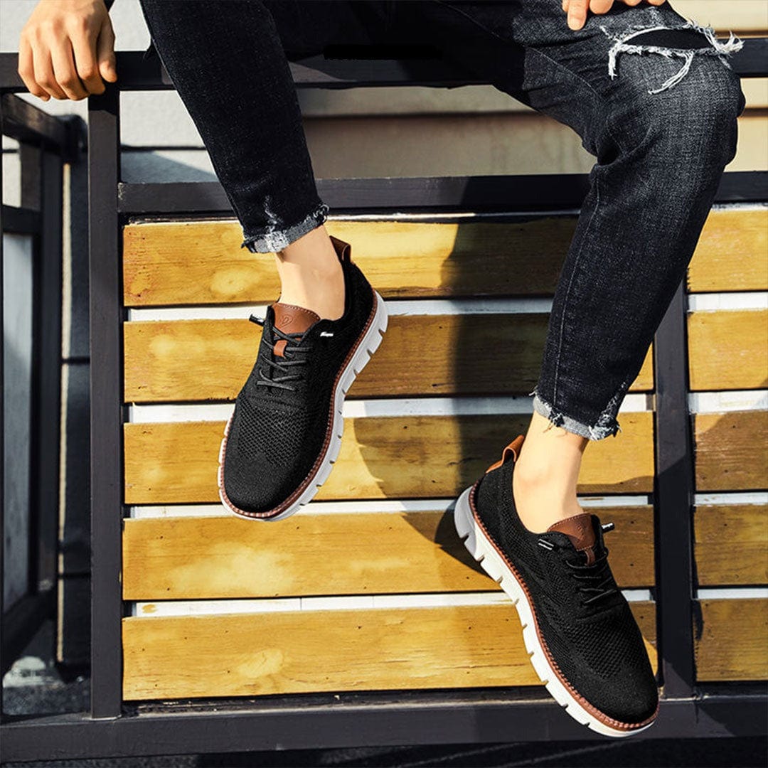 Wanderschuhe | Slip-On | Ergonomisch | Mesh-Sneaker | Herrenschuhe