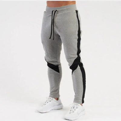 Jogginghose für Herren - Slim fit leichte Baumwoll-Sweatpants mit elastischem Bund für den Sommer