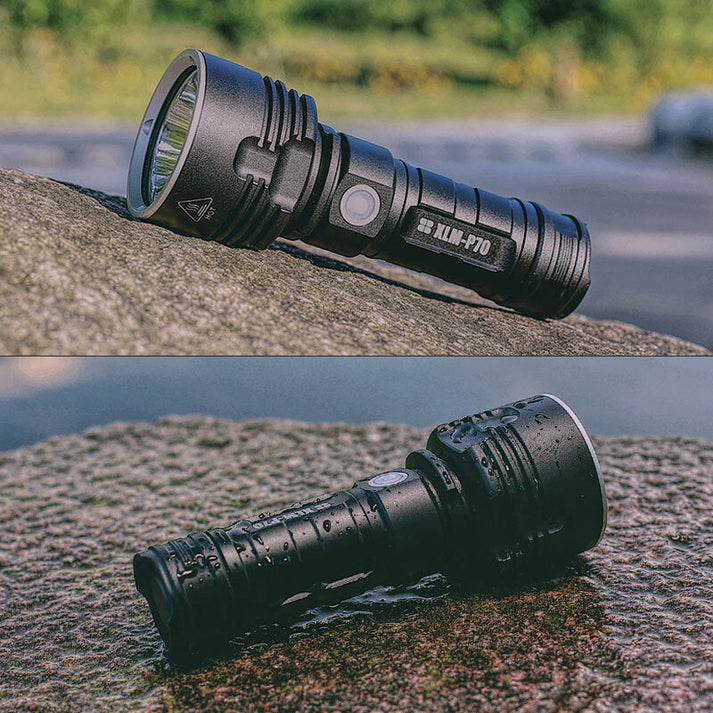 30000-5000 Lumen LED Taschenlampe | Hochleistungsfähige, Wasserdichte Lösung für Sommerabenteuer