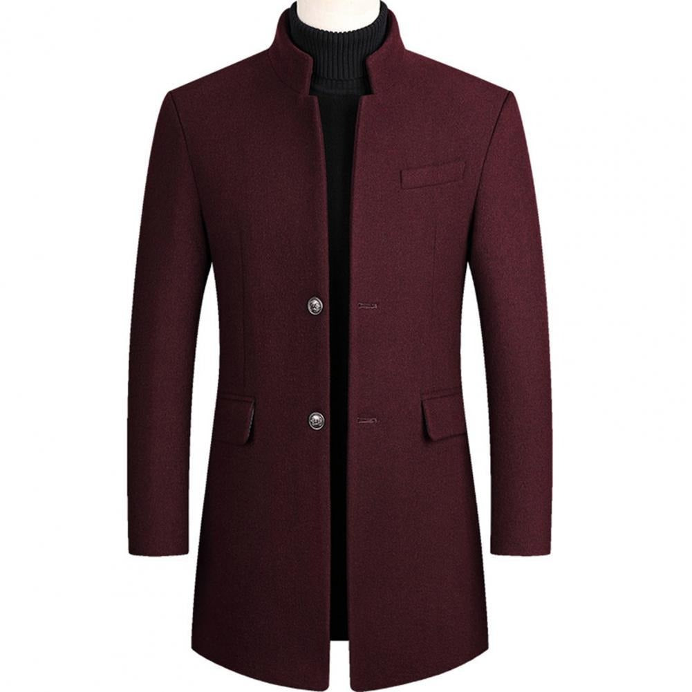 Klassischer Winddichter Trenchcoat für Herren