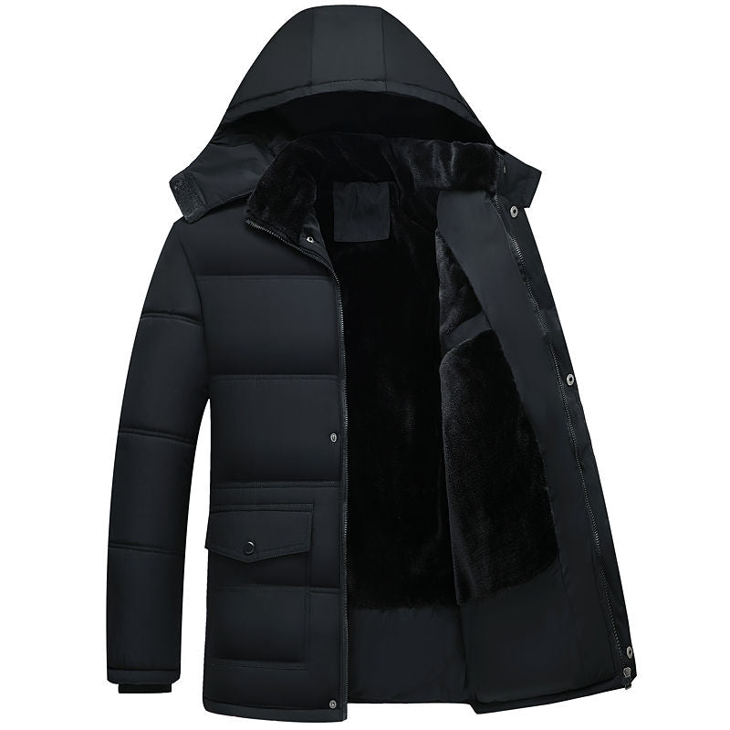 Elegante isolierte Winterjacke für Männer