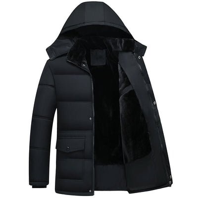 Elegante isolierte Winterjacke für Männer