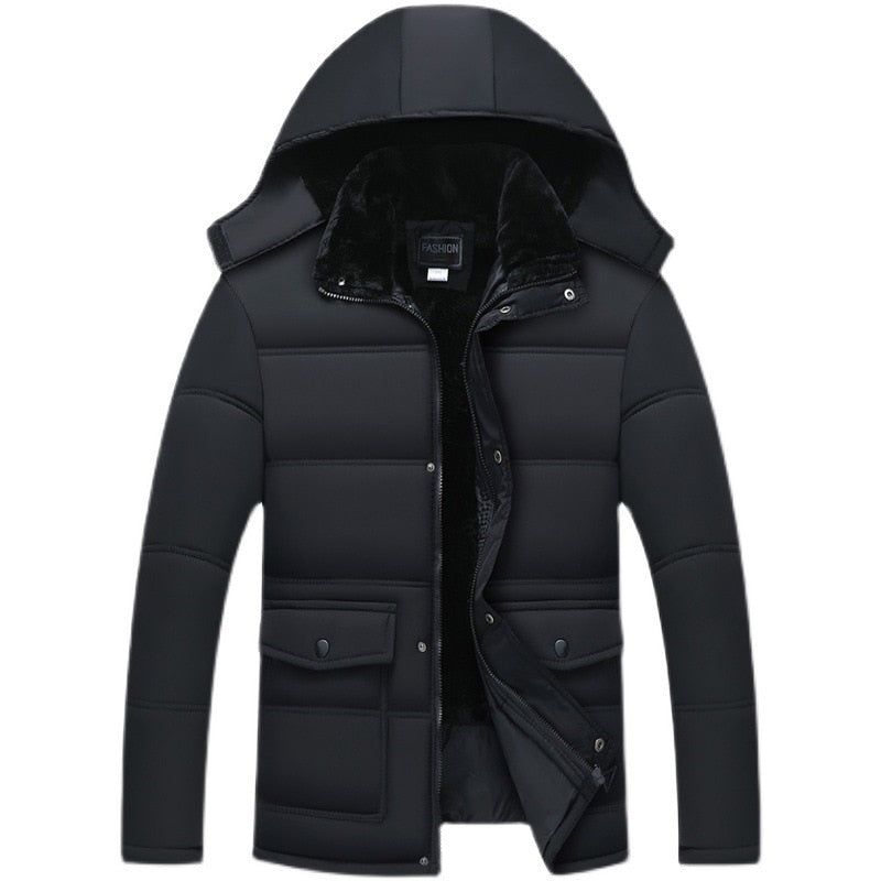 Elegante isolierte Winterjacke für Männer