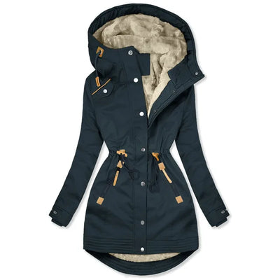 Wetterfester Kapuzenparka für Damen