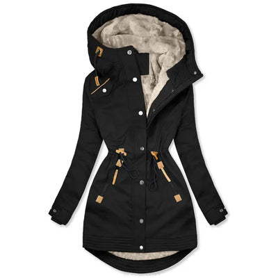 Wetterfester Kapuzenparka für Damen