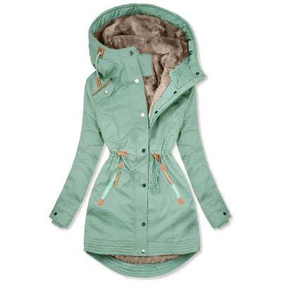Wetterfester Kapuzenparka für Damen
