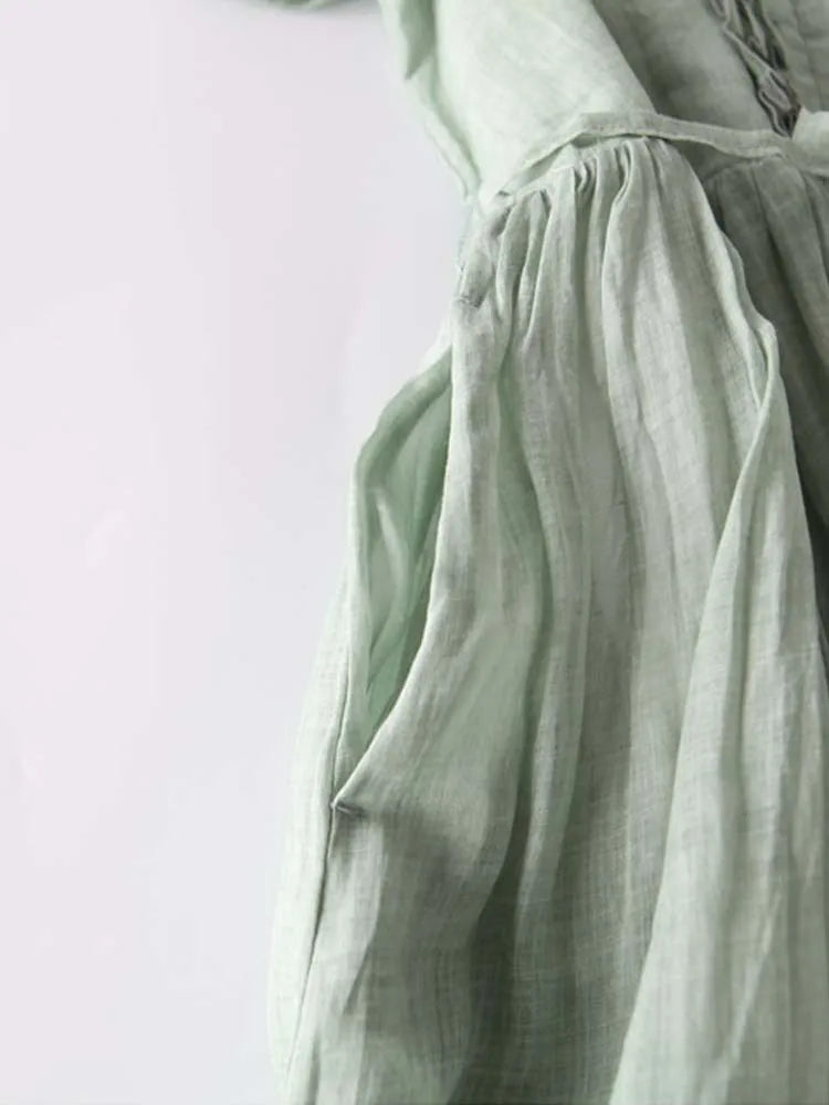Agatha Vintage Kleid | Modernes Langarmkleid mit Spitzenverzierung für Damen