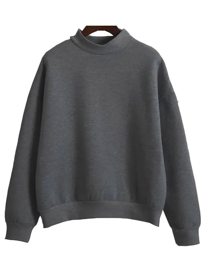 Schicker Rundhalspullover für Damen