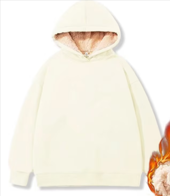 Lässige Sherpa-Winterjacke für Männer