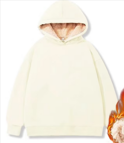 Lässige Sherpa-Winterjacke für Männer