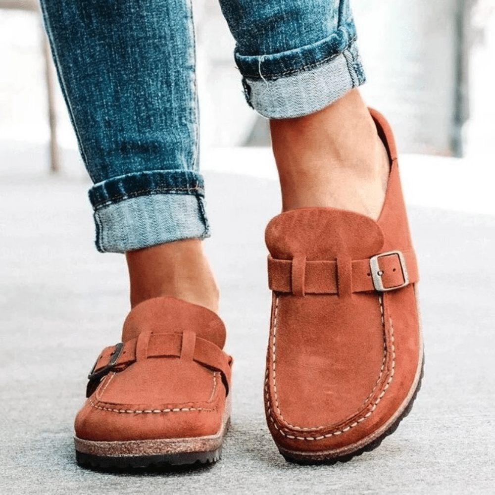 Pantoletten für Damen - Bequeme Clogs mit Korksohle für den Sommer