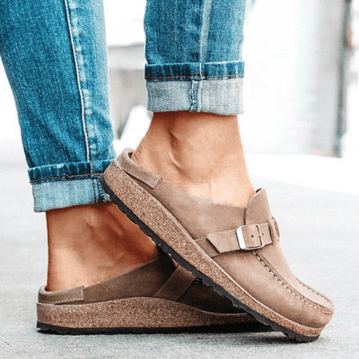 Pantoletten für Damen - Bequeme Clogs mit Korksohle für den Sommer