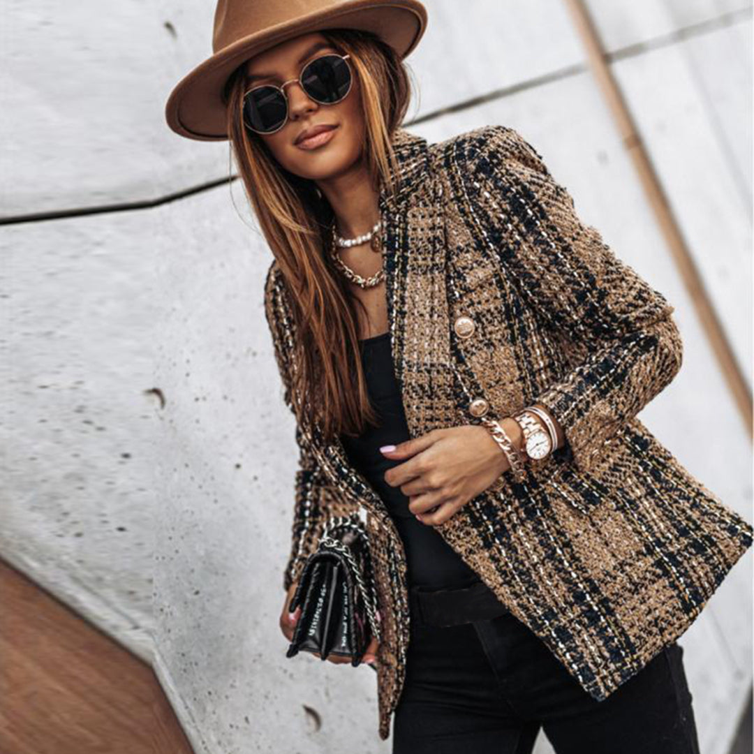 Bella | Eleganter Blazer mit taillierter Passform und Verschluss