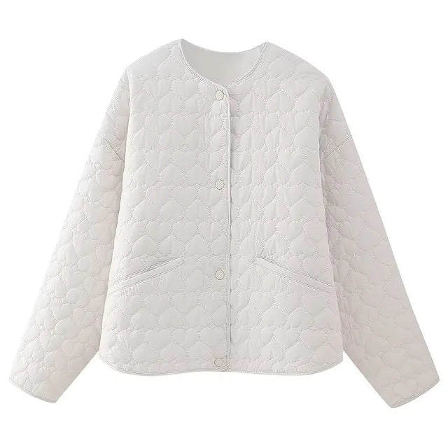 Warme Winter-Pufferjacke für Damen