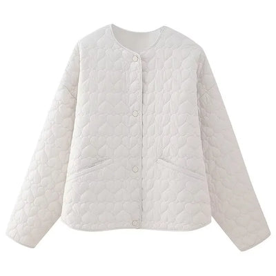 Warme Winter-Pufferjacke für Damen