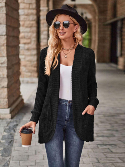 Kuschelige Winter-Strickjacke für Frauen