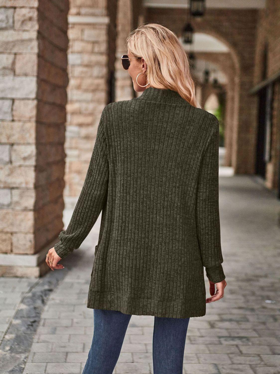 Kuschelige Winter-Strickjacke für Frauen