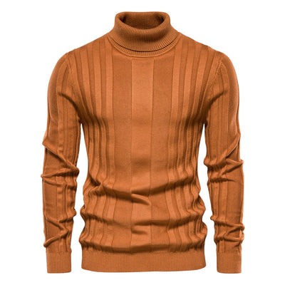 Eleganter Rollkragenpullover für Herren