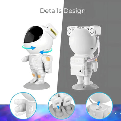 Sommer-Astronauten-Sternenhimmel-Projektorlampe | Kreieren Sie eine magische Sommeratmosphäre mit einem Sternenhimmel in Ihrem Zimmer
