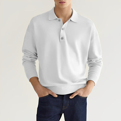 Poloshirt für Herren - Luftiges Kurzärmeliges Poloshirt für Sommer