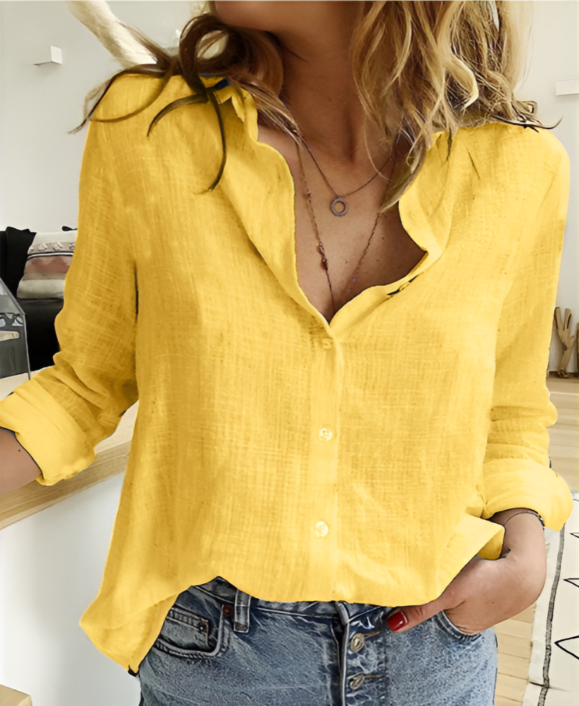 Aureola® | Damenbluse mit Knopfleiste