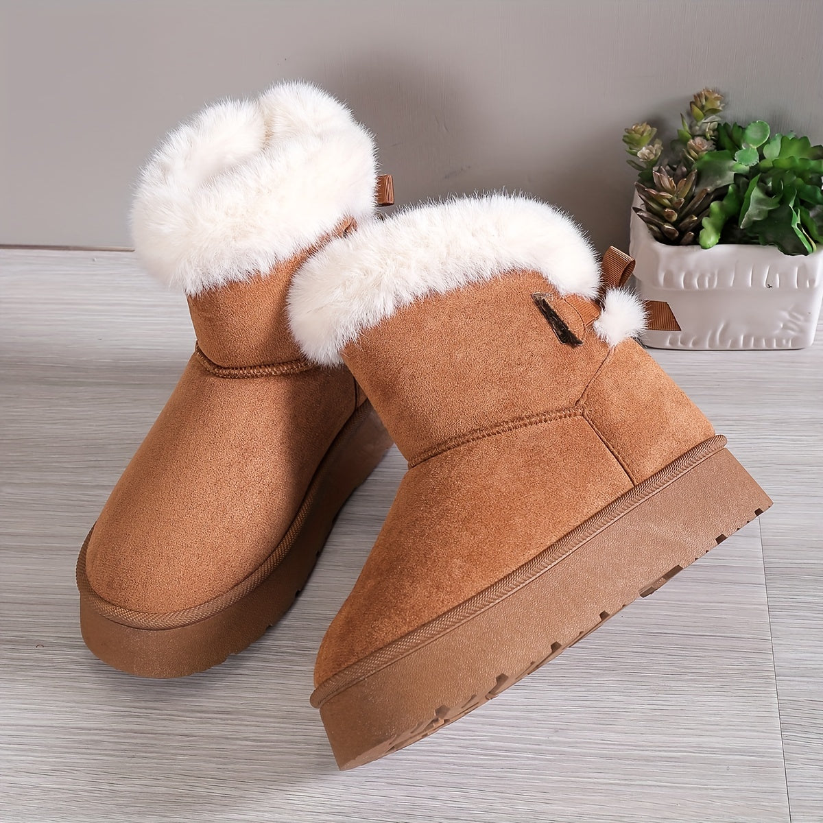 Warme Stiefel für Damen