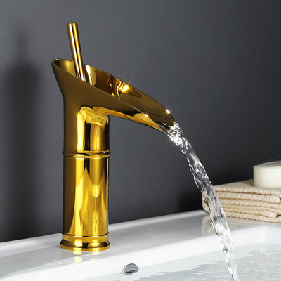 AquaCascade Wasserfallarmatur für das Waschbecken
