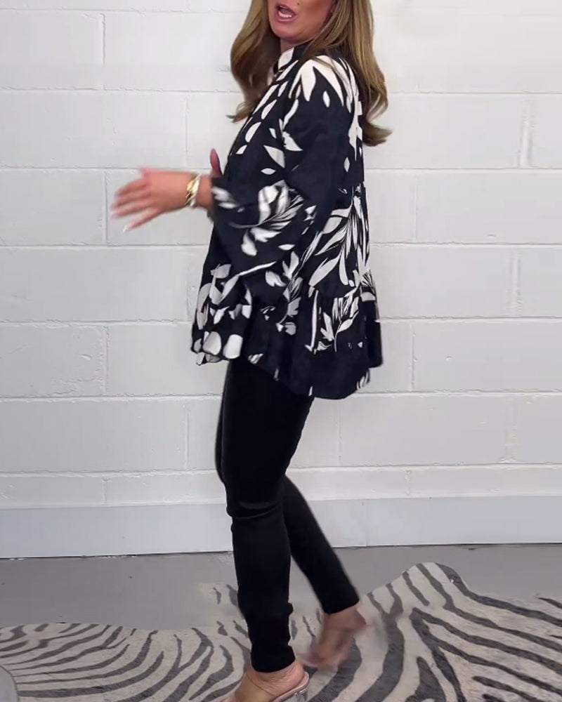 Alix® | Bluse mit Glockenärmeln
