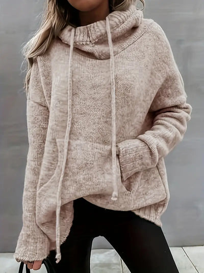 Natala - Strickpullover Mit Kängurutasche