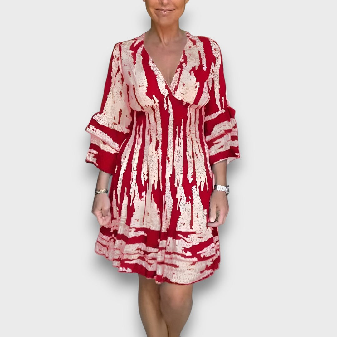 Teralya – Sommerkleid mit Volantärmeln