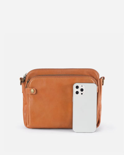 Schultertasche aus weichem Kunstleder | Kompakt & Vielseitig | Zeitlose Eleganz