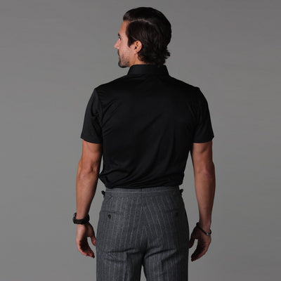 Formelles Herren Polo, mit steifem Kragen und elegant