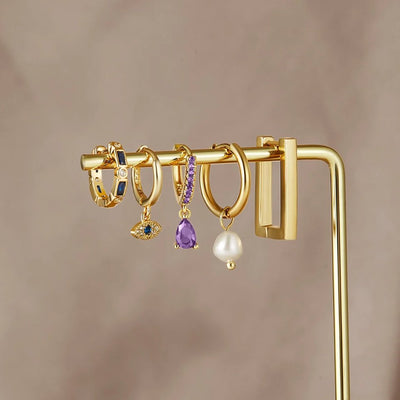 Sie Augen Tropfen Ohrringe