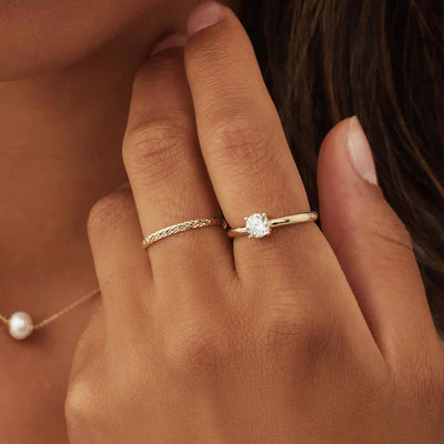 Ameline Gold Spalier Ring