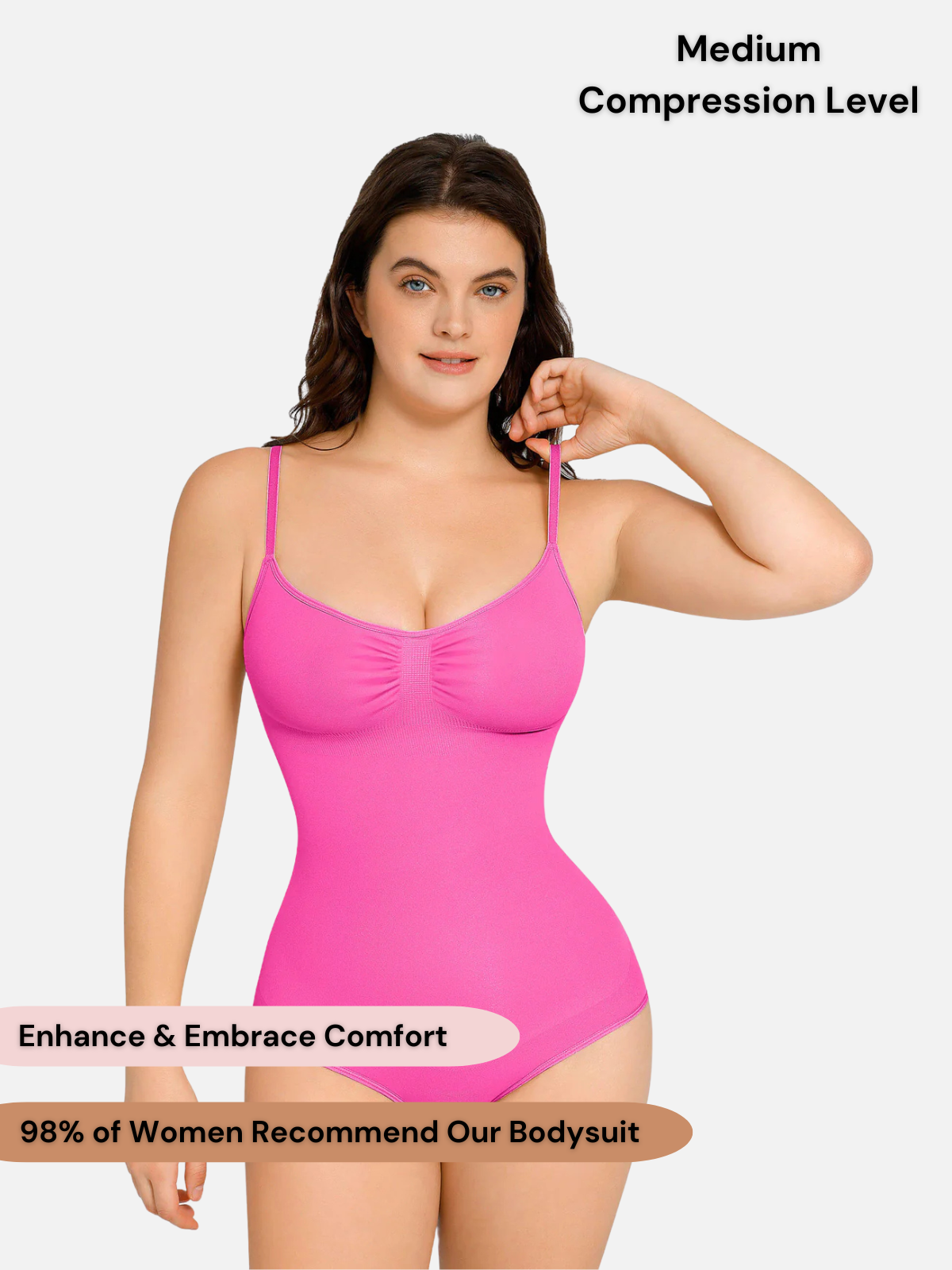 Shapewear-Bodysuit mit kurzem Slip