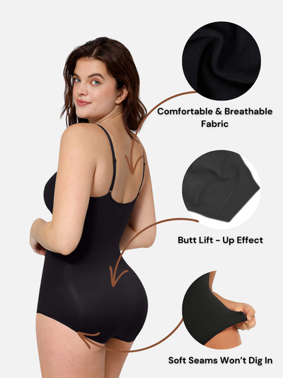 Shapewear-Bodysuit mit kurzem Slip