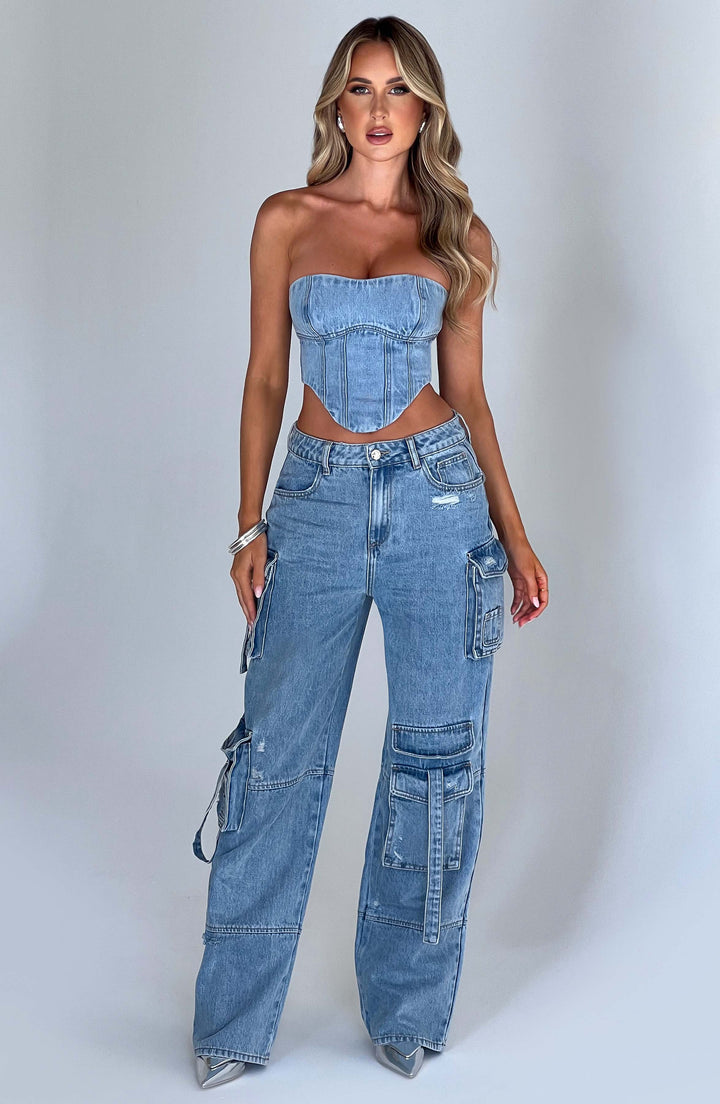 Barrie® | Denim Cargo Pure Eleganz für Damen