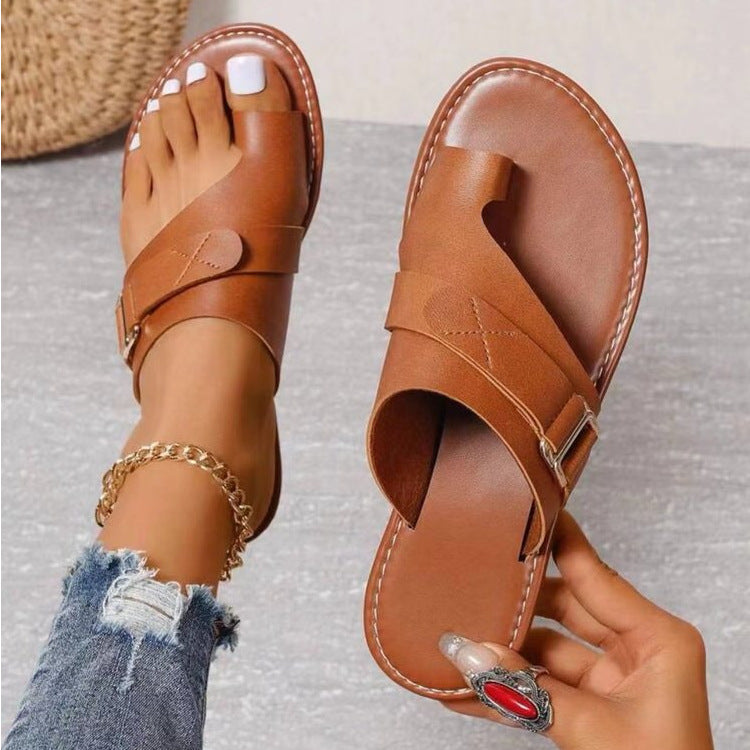 Sommerliche Sandalen für Damen - Orthopädische Zehentrenner für den Sommer