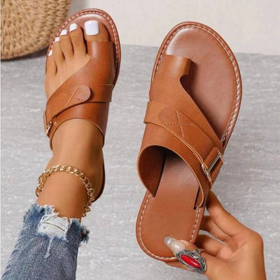 Sommerliche Sandalen für Damen - Orthopädische Zehentrenner für den Sommer